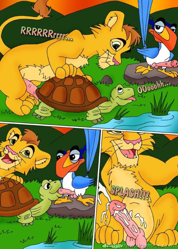 MADAGASCAR & THE KING LEON DRAWN SEX