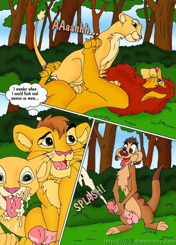 MADAGASCAR & THE KING LEON DRAWN SEX