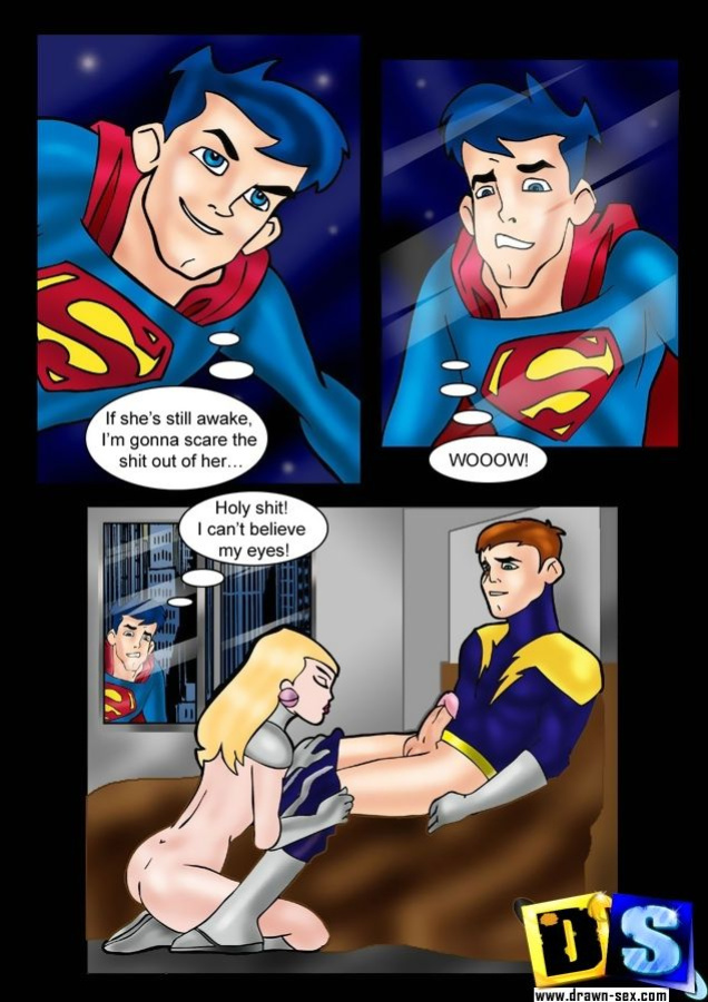 [Drawn-Sex] Superman & Saturn Girl