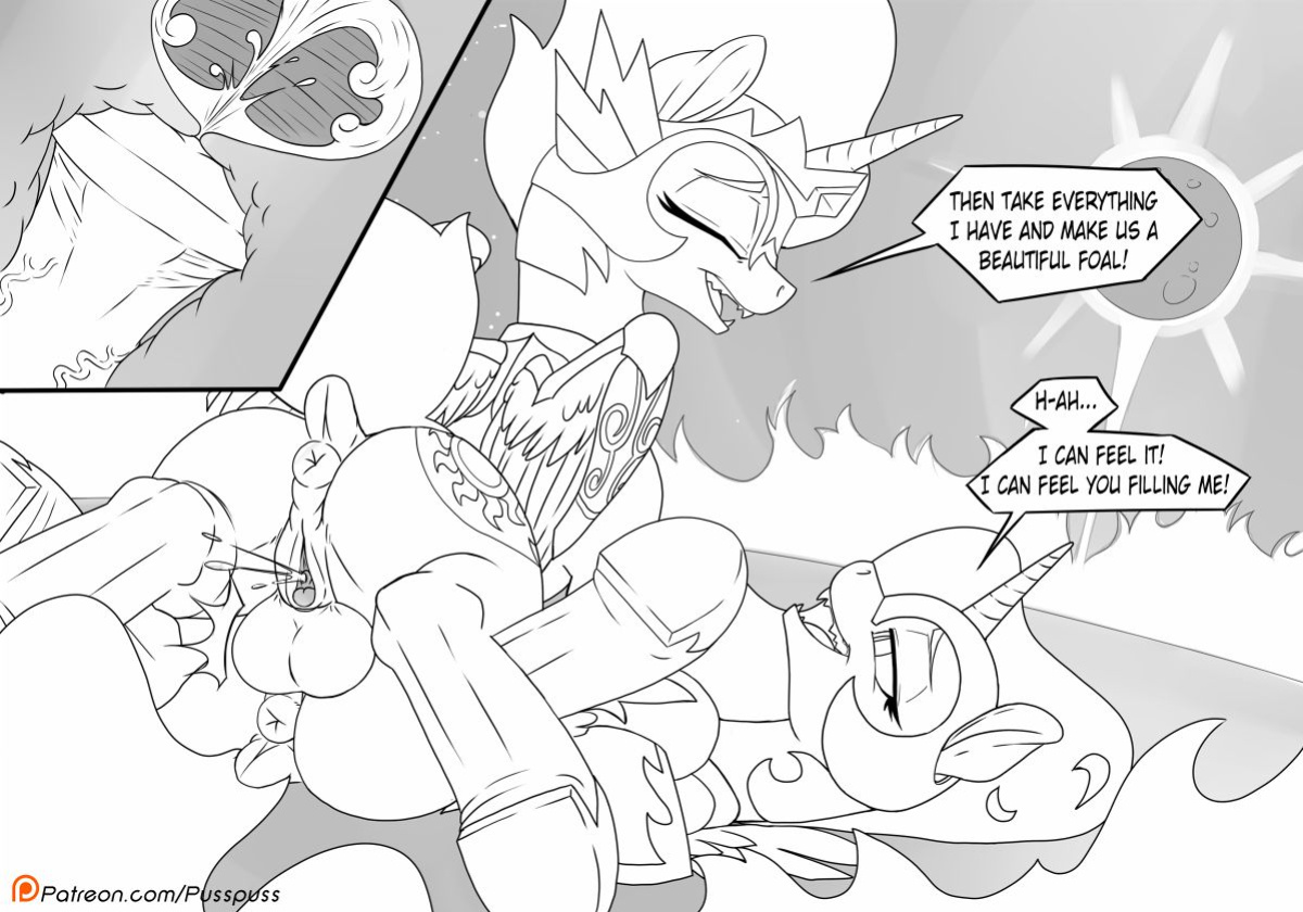[Pusspuss] The Day Impregnates The Night (My Little Pony Friendship Is Magic)