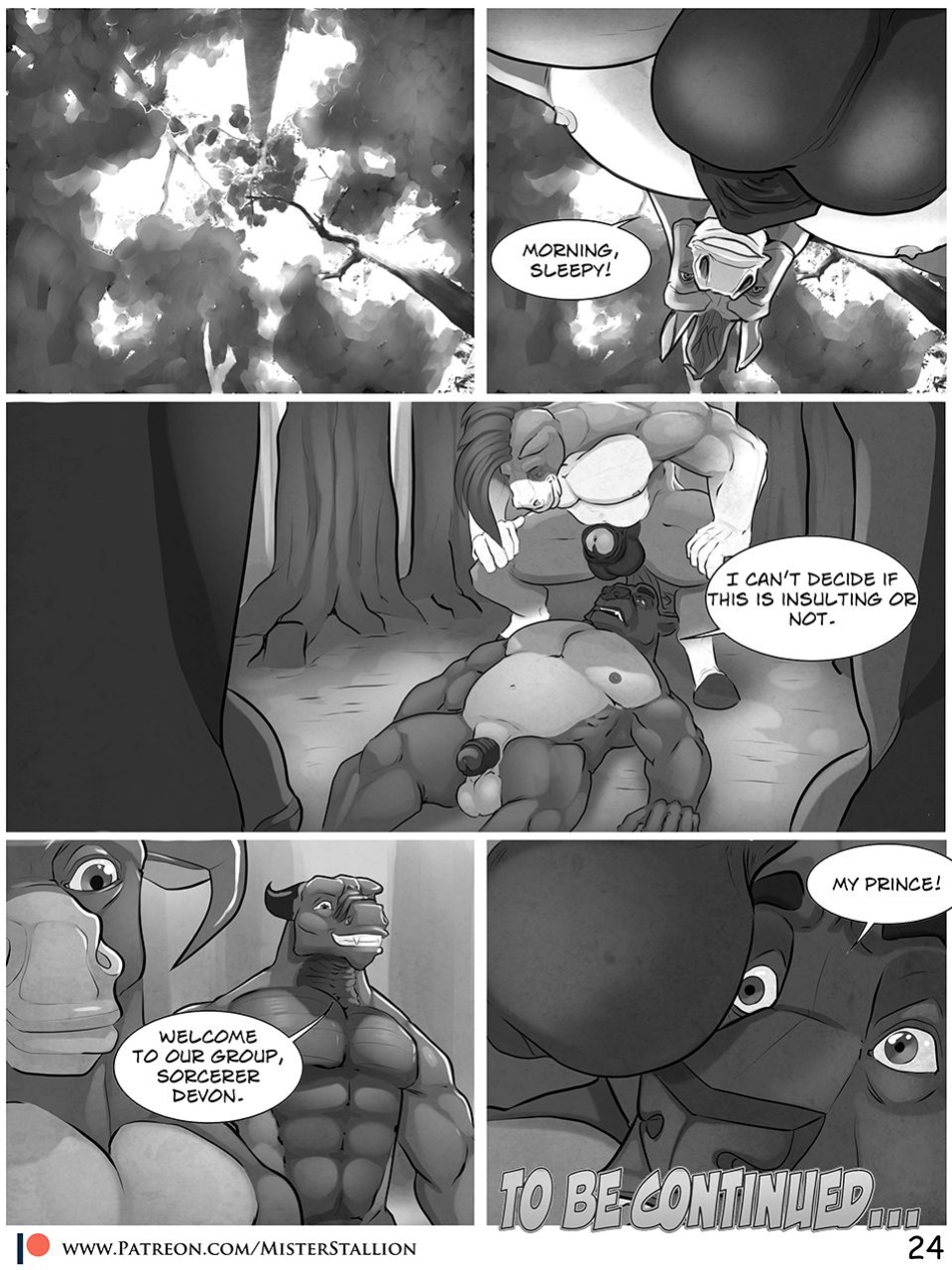 [MisterStallion] Forest Fires (B&W)
