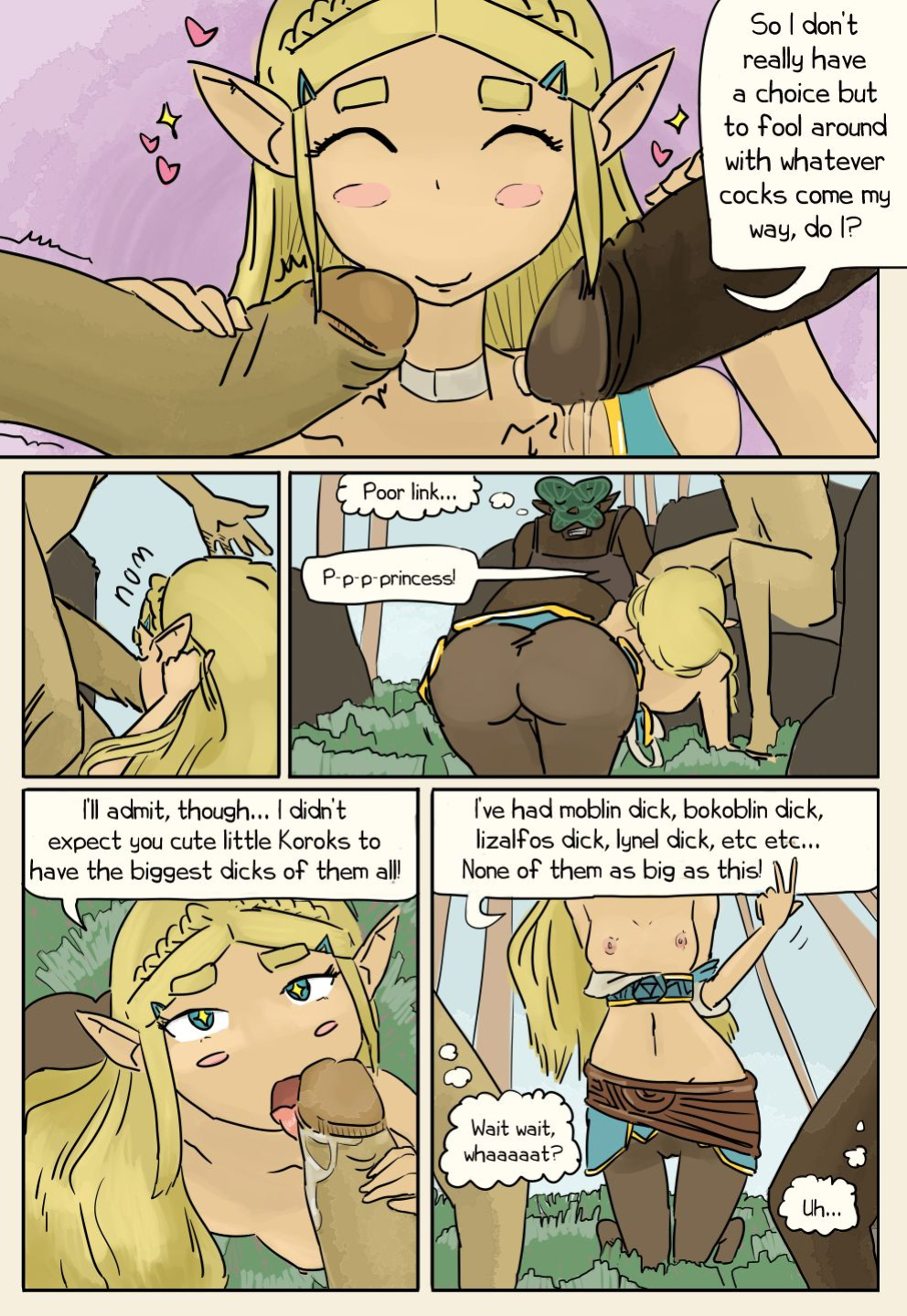 [Lefthand Luke] TWO KOROKS FUCK ZELDA
