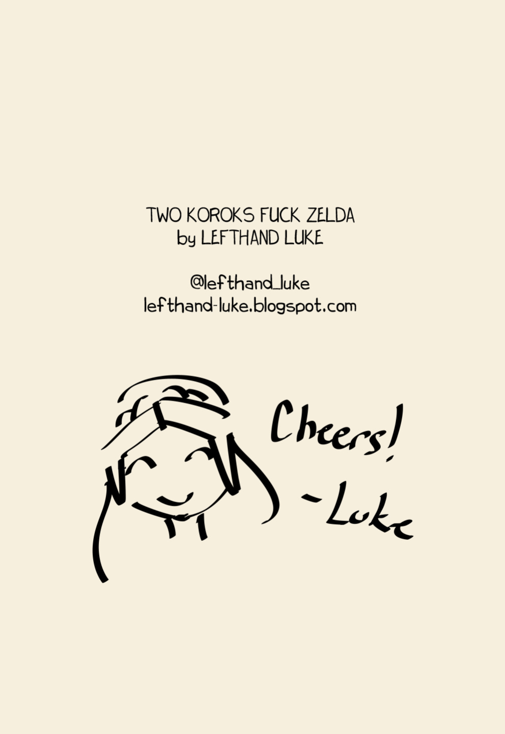 [Lefthand Luke] TWO KOROKS FUCK ZELDA