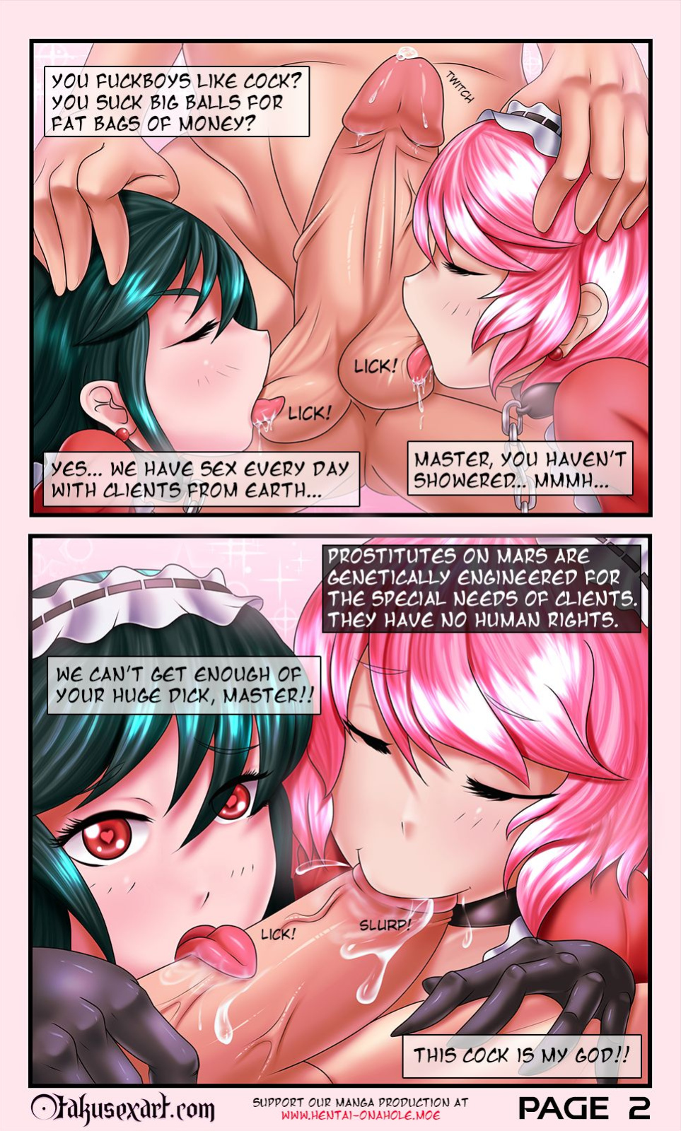 Slave Boys of Mars: Cumslut Sissy Maids