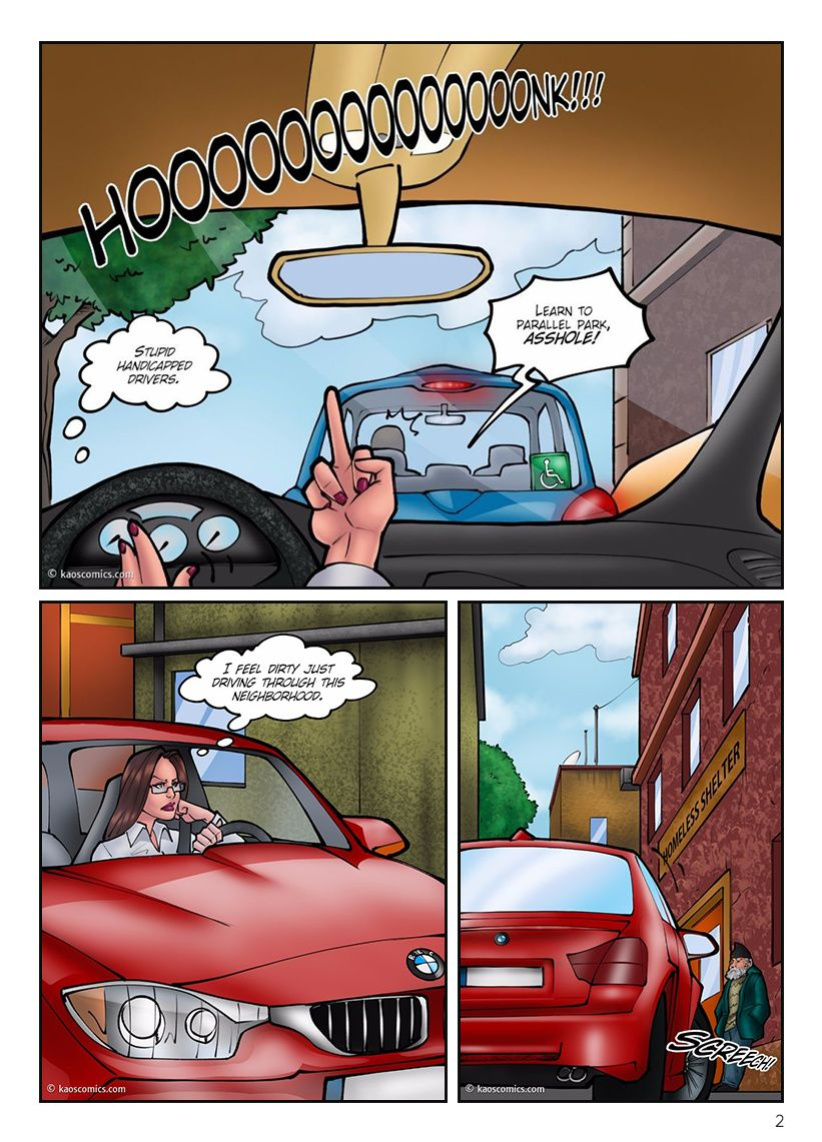 Kaos Doctor Bitch 1 & 2 comic versions complete