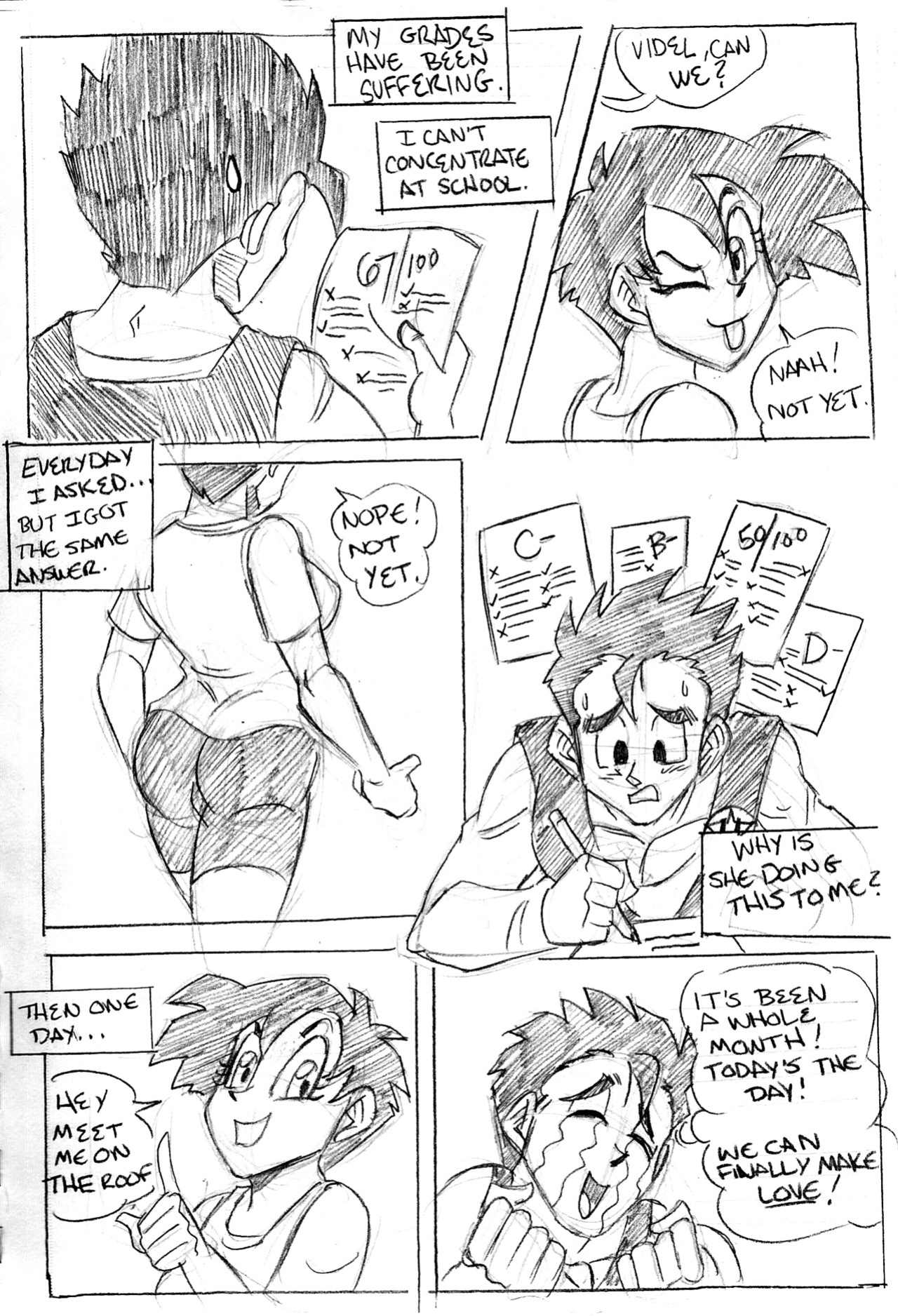 [Funsexydragonball] Pent Up (Dragon Ball Z)