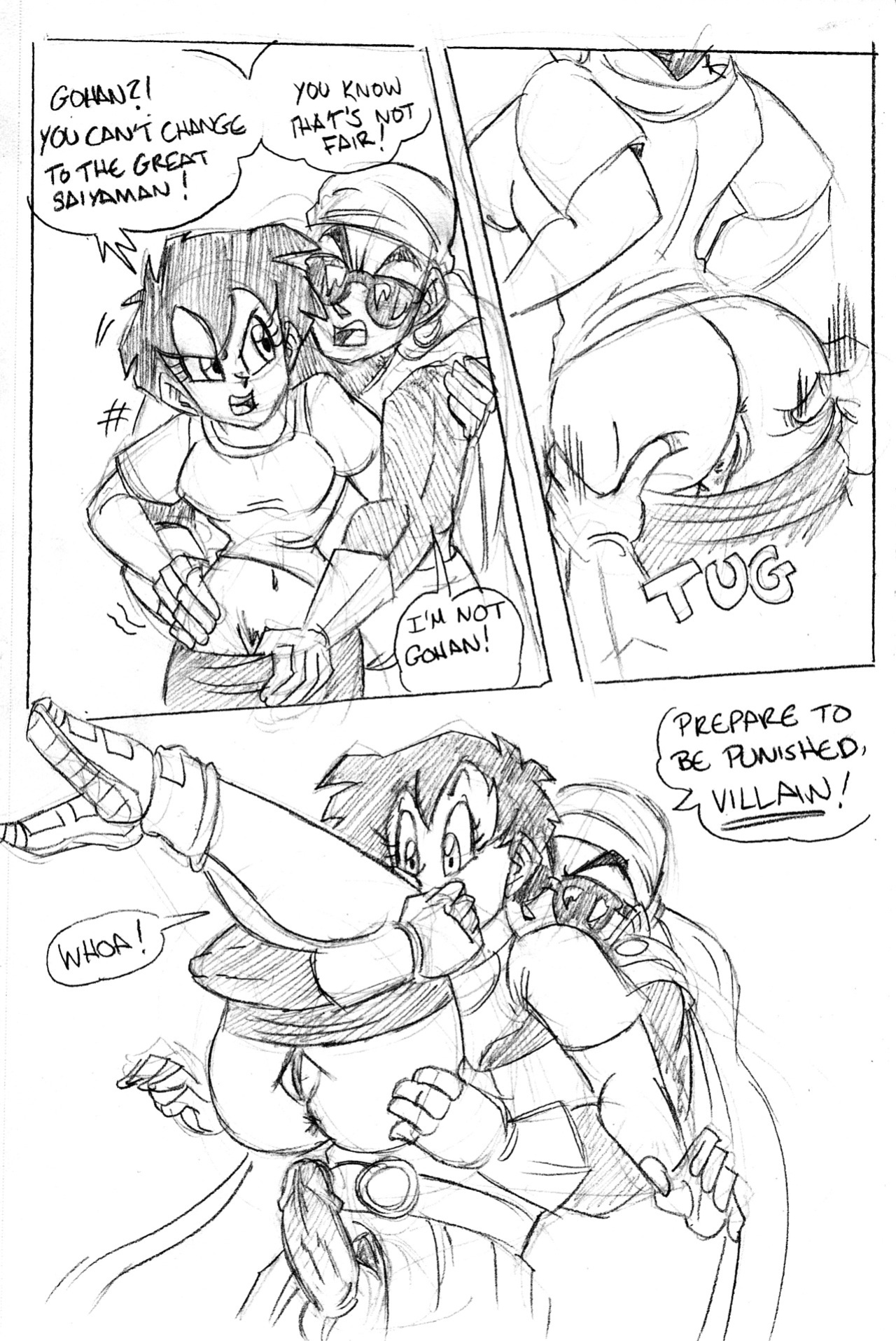 [Funsexydragonball] Pent Up (Dragon Ball Z)