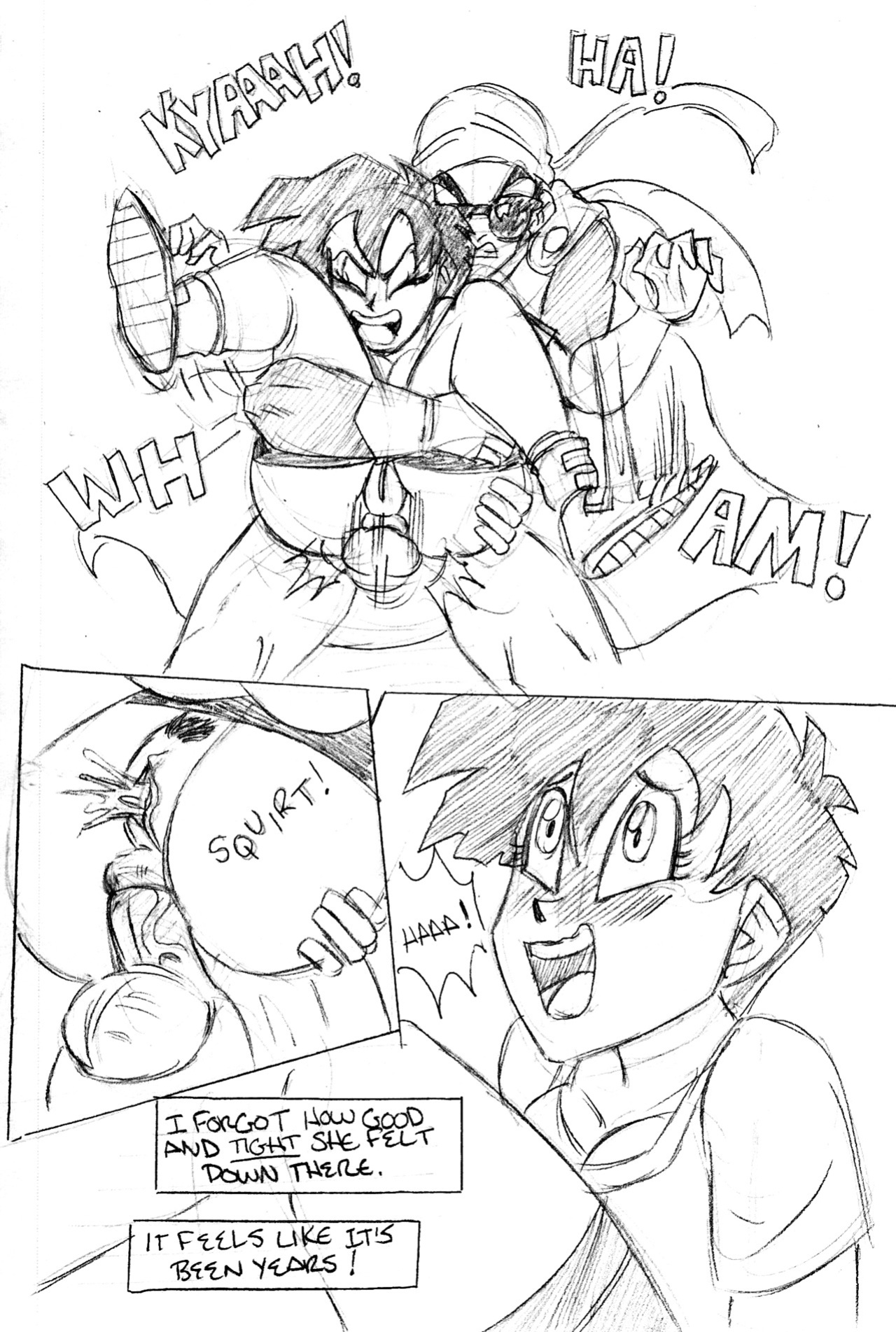 [Funsexydragonball] Pent Up (Dragon Ball Z)
