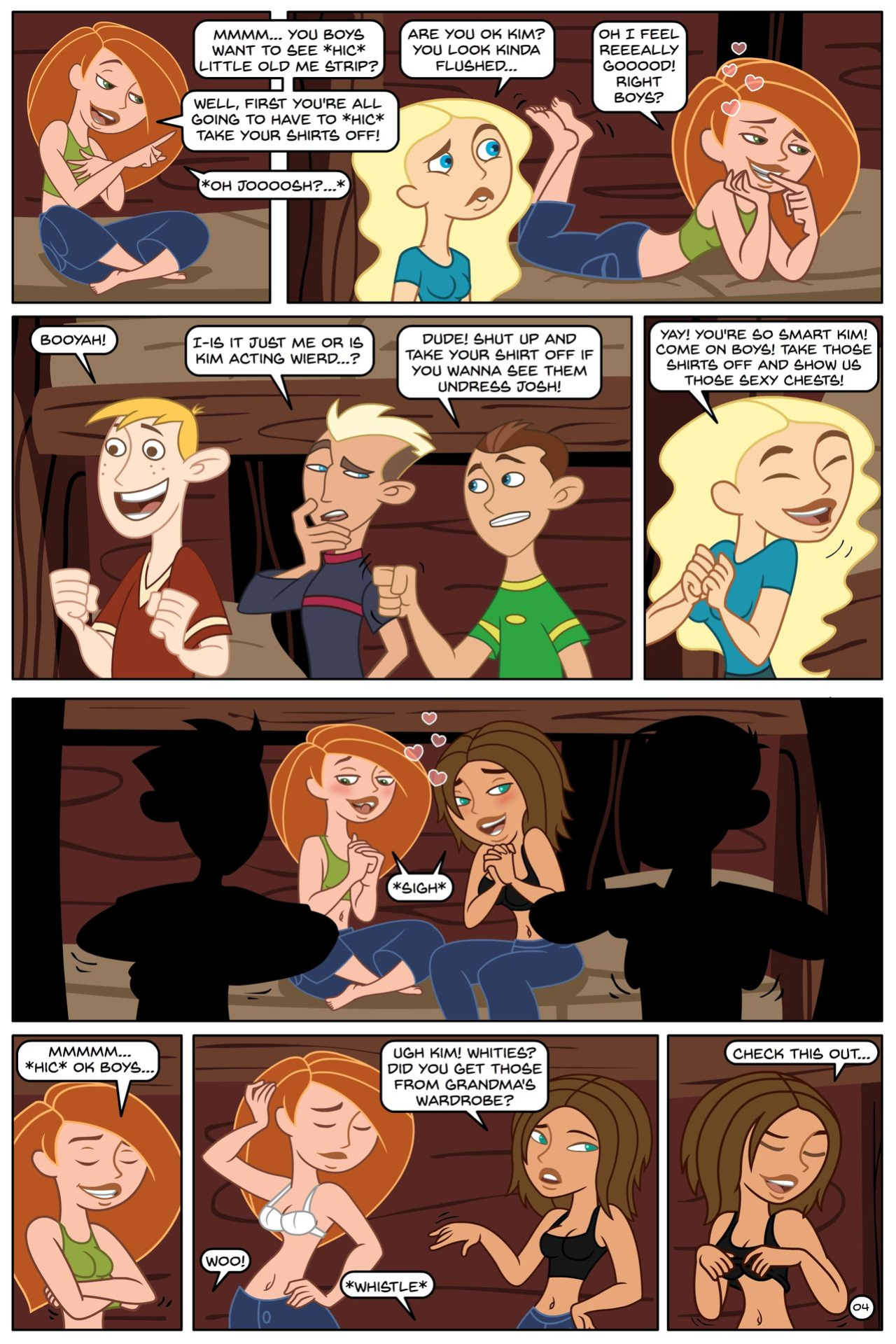 Kim Possible Spin, Sip & Strip!