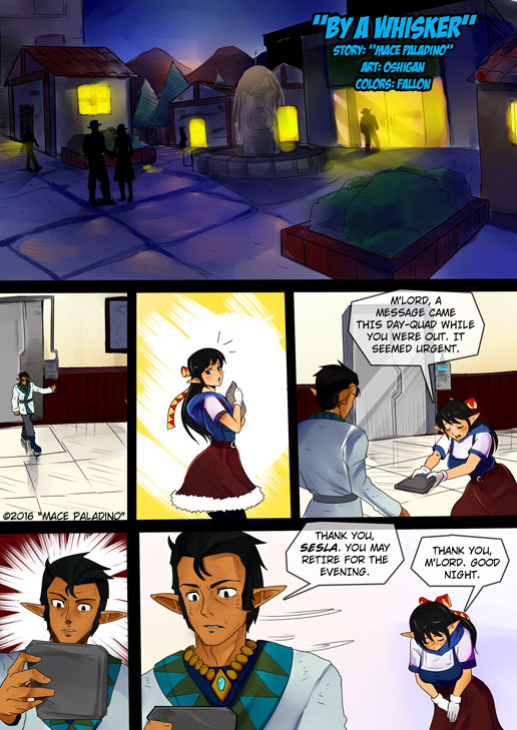 [Mace Paladino] Peppermint Saga #3 - By a Whisker
