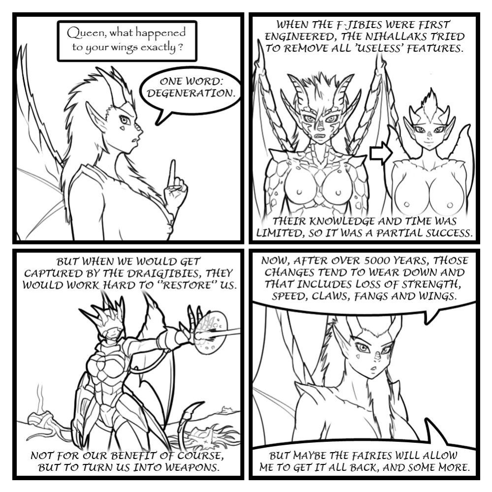 [Bobbydando] Fairies vs Tentacles Bonus Art Year 2