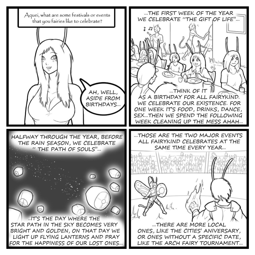 [Bobbydando] Fairies vs Tentacles Bonus Art Year 2