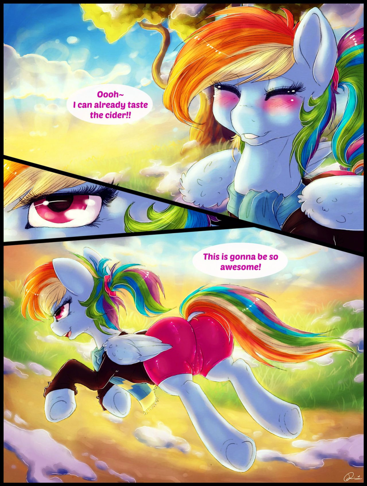 [Dimwitdog] Over a Barrel [Full color, Sketches, Flats]