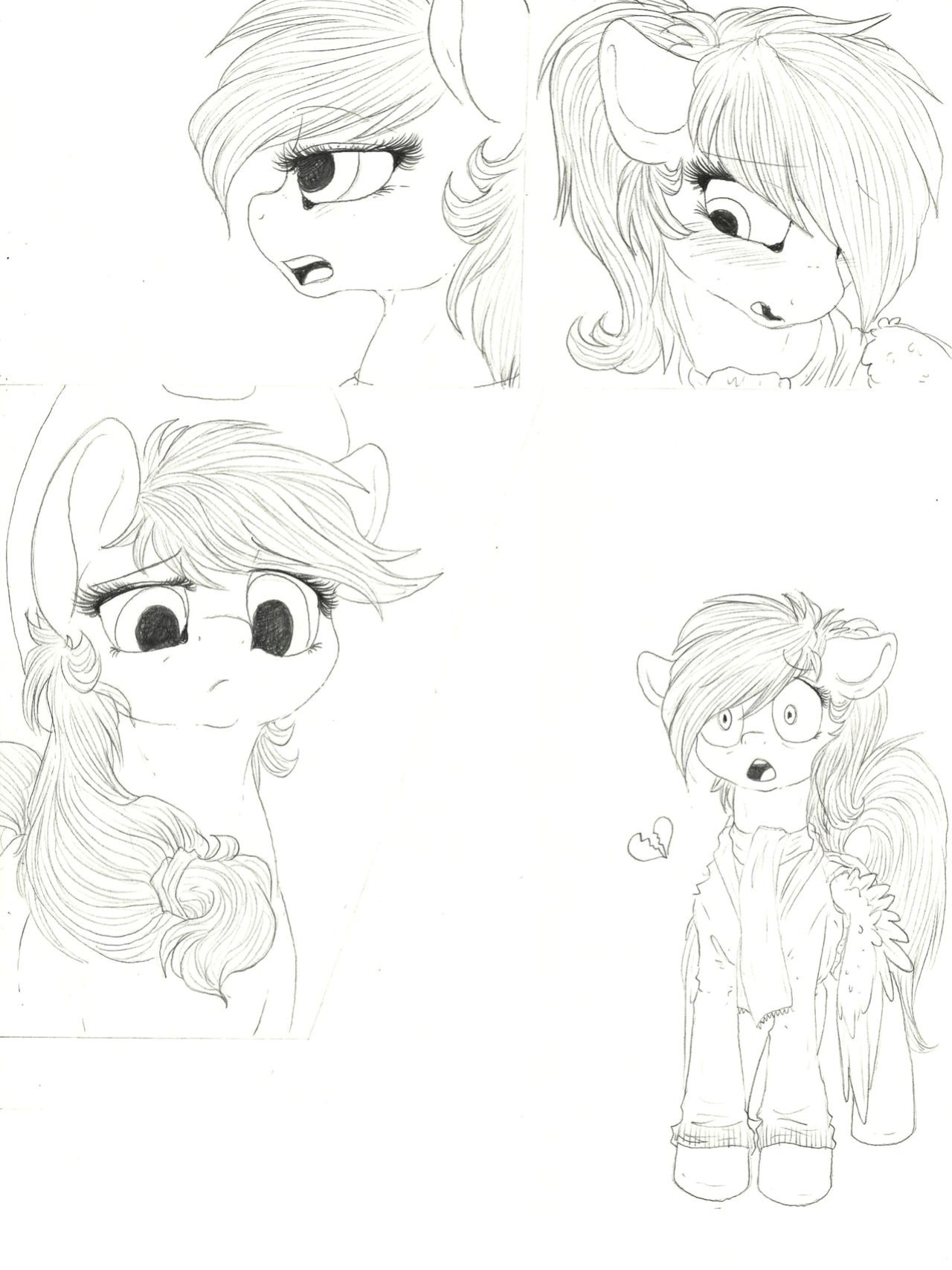 [Dimwitdog] Over a Barrel [Full color, Sketches, Flats]