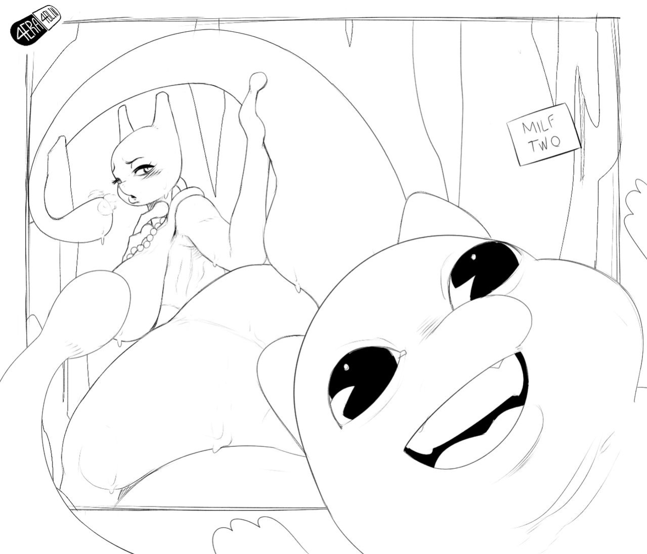 [Ruru Raida] Milftwo X Horsex (Pokemon)