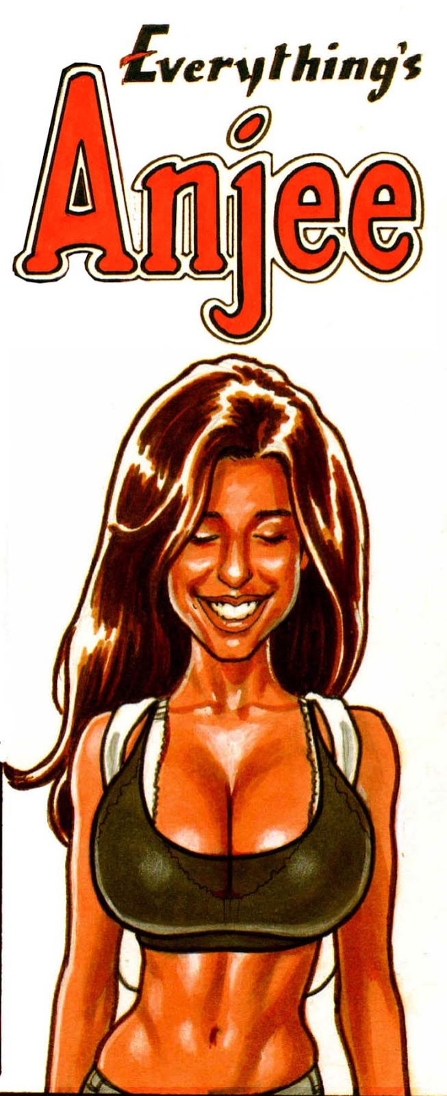 EVERYTHING’S ANJEE - Angie Varona Adult Comic[Kevin Taylor]