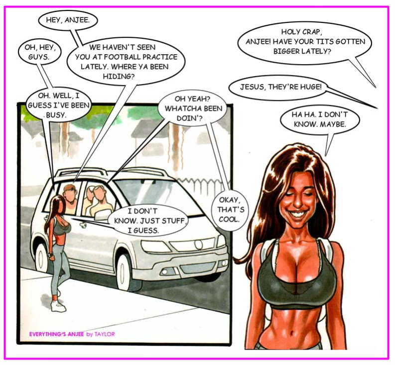 EVERYTHING’S ANJEE - Angie Varona Adult Comic[Kevin Taylor]