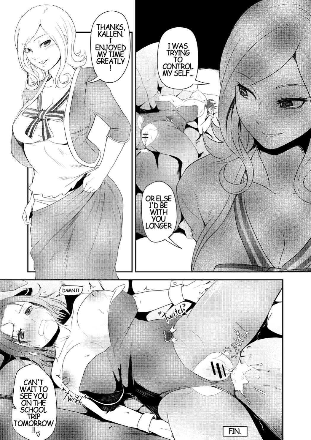 [Anoni-chan] Code F: Kallen & h3f's patreon reward
