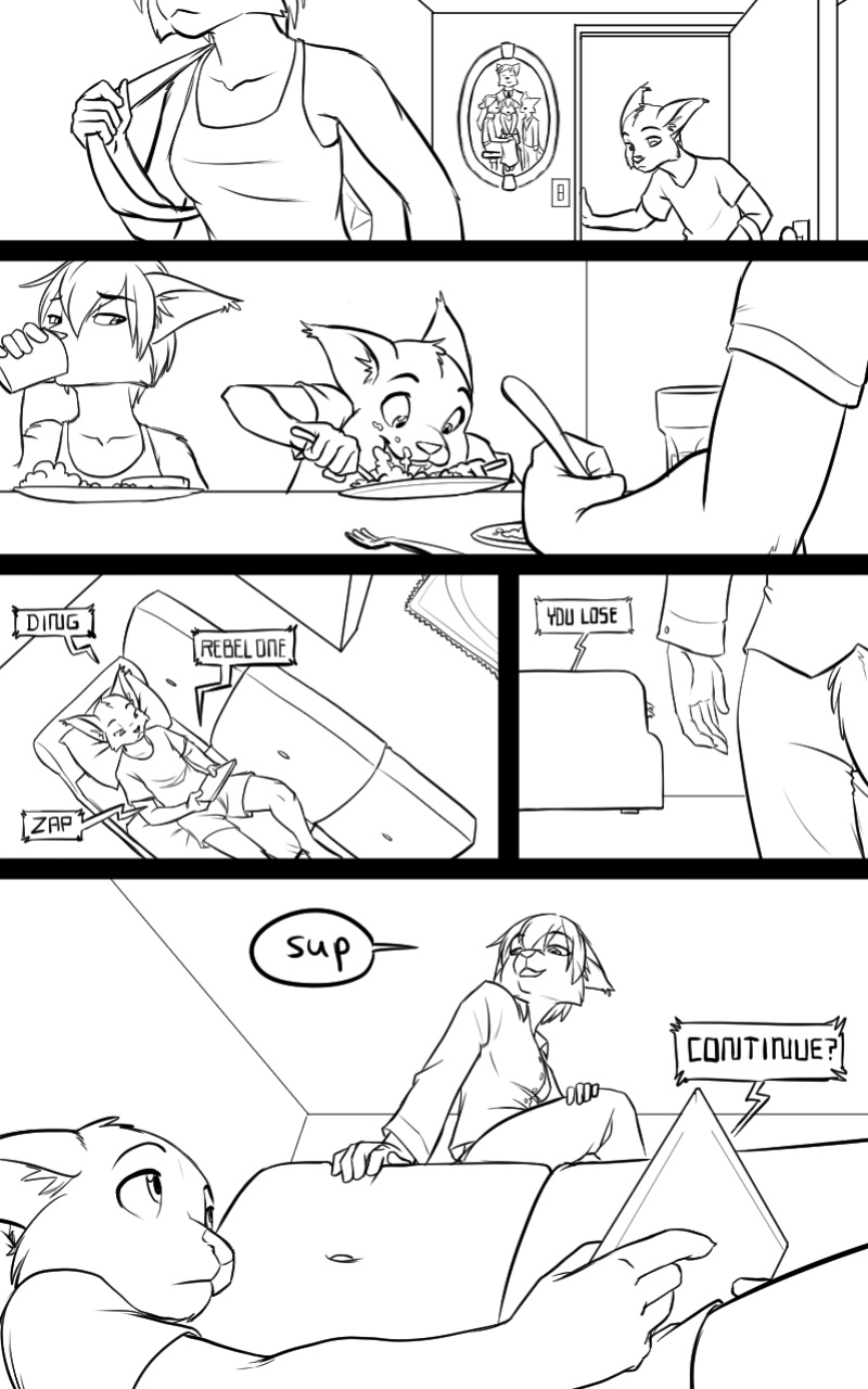 [Black-Kitten] Tuesday Mornings