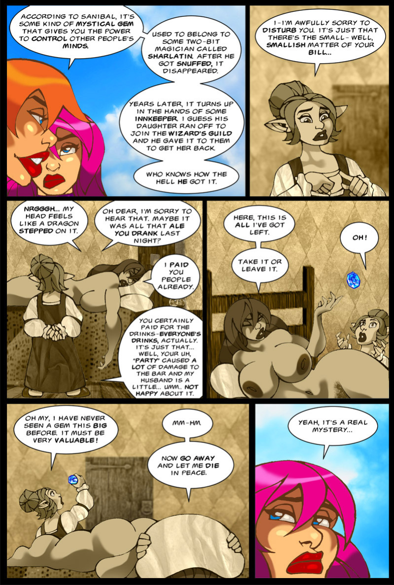 The Savage Sword of Sharona: 5 The Lying Game