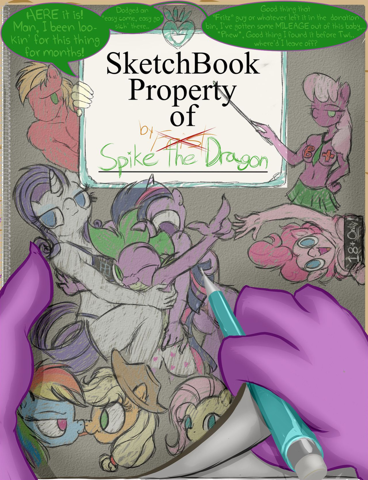 [frist44] Sketchbook: property of spike
