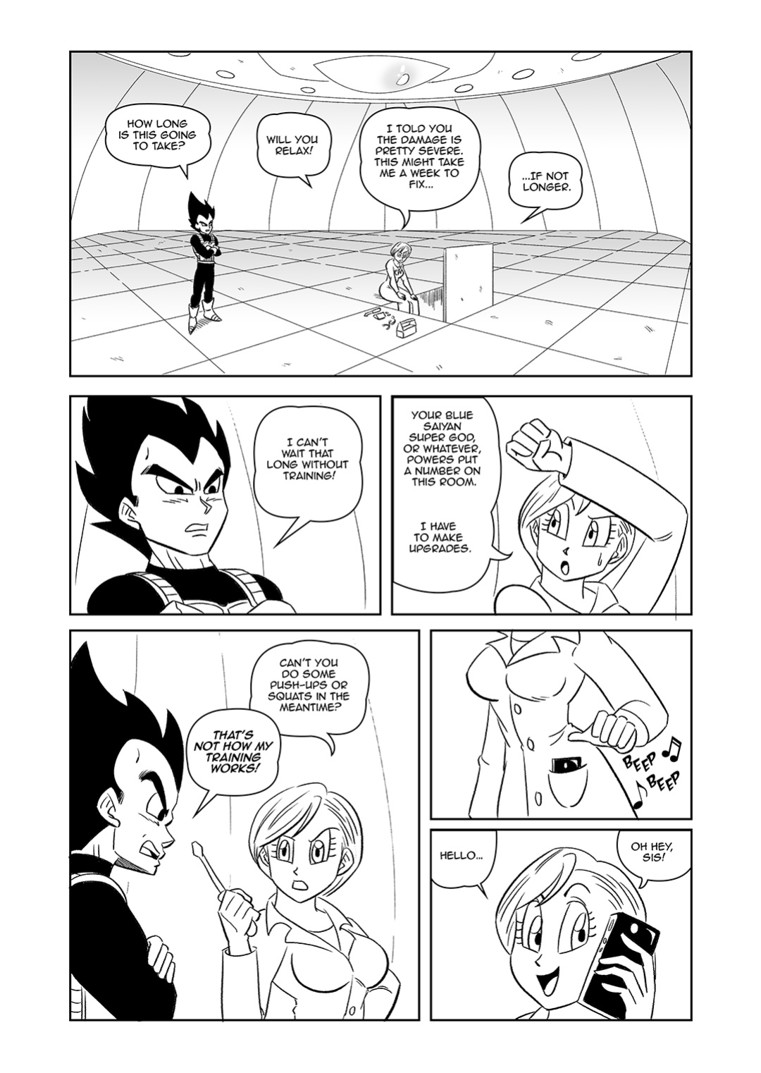 [Funsexydragonball] A Brief Affair! (Dragon Ball Super)