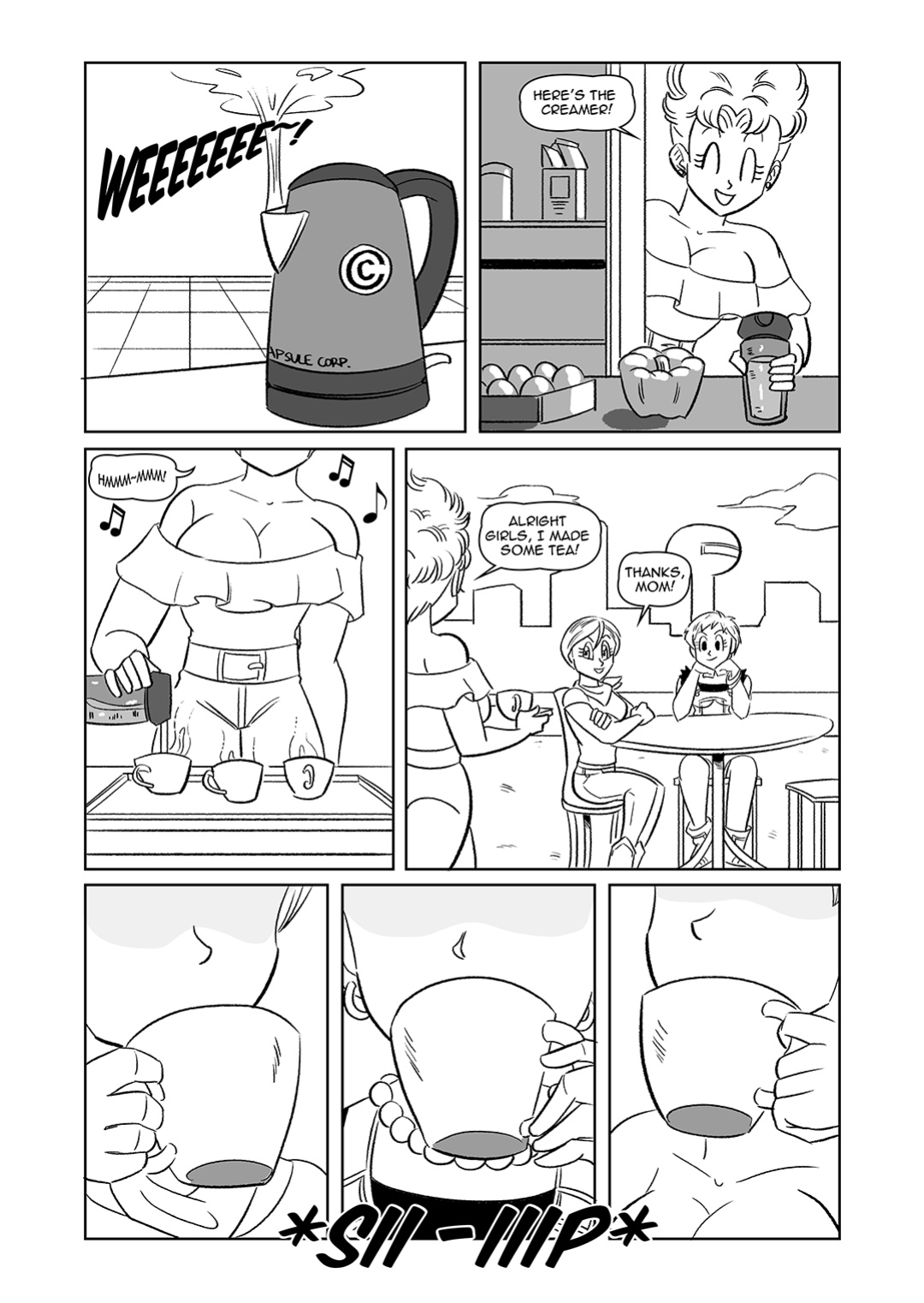 [Funsexydragonball] A Brief Affair! (Dragon Ball Super)