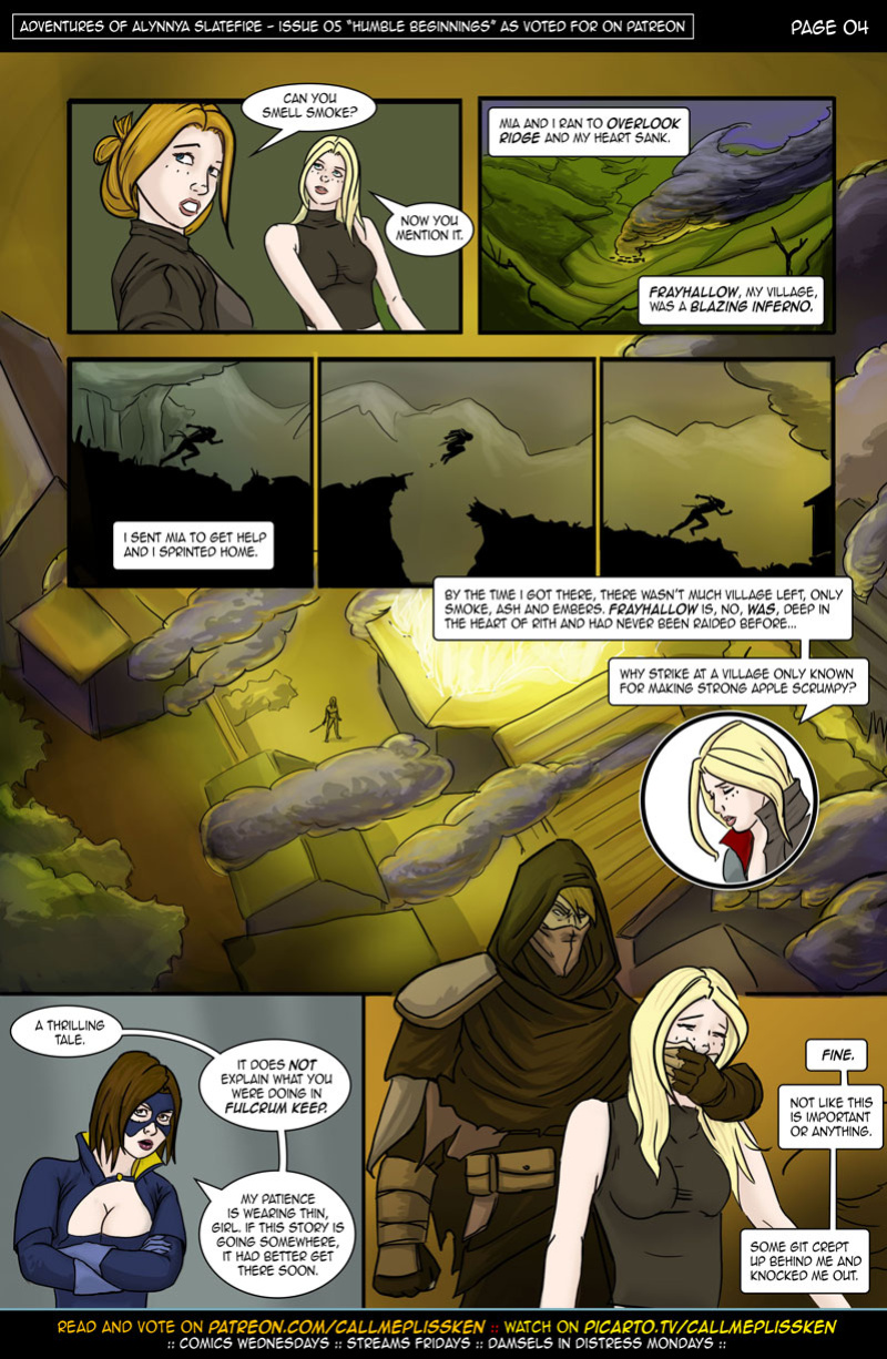 [CallMePlissken] Adventures of Alynnya Slatefire Issue 5 - Humble Beginnings