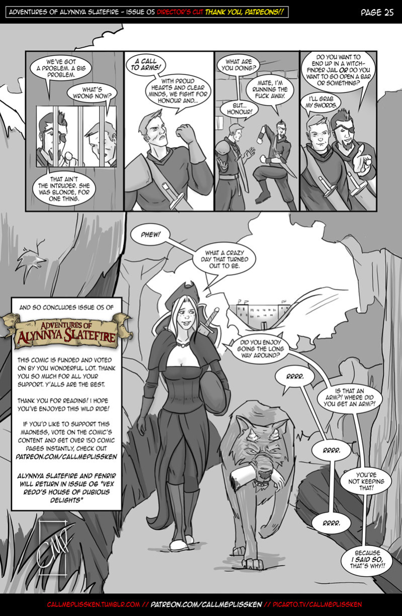 [CallMePlissken] Adventures of Alynnya Slatefire Issue 5 - Humble Beginnings