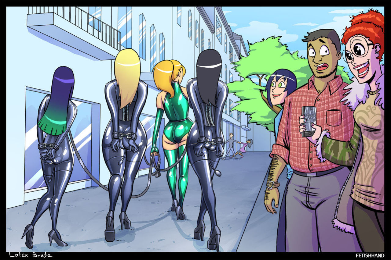fetishhand: The Latex Couple updated