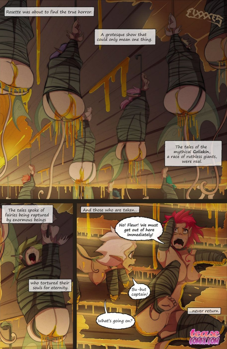 [TeaseComix (Fixxxer)] Aethel #3