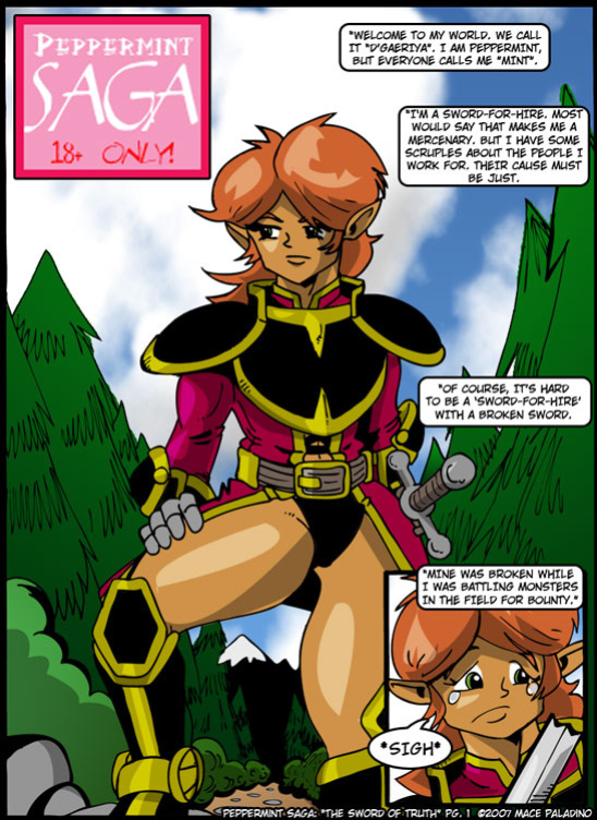 [Mace Paladino] Peppermint Saga #1 - The Sword of Truth