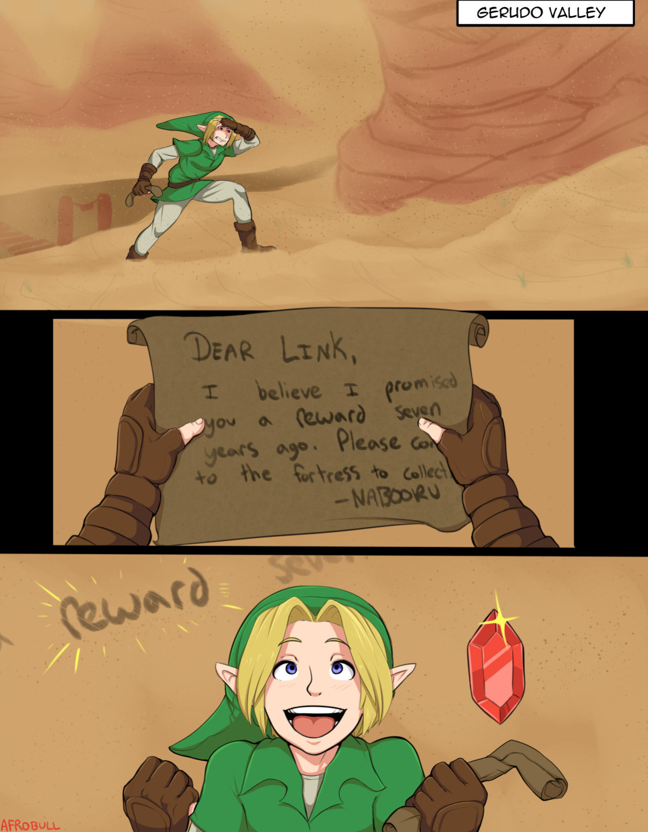 [Afrobull] Alternate Destinies - Chapter 4 (The Legend of Zelda)