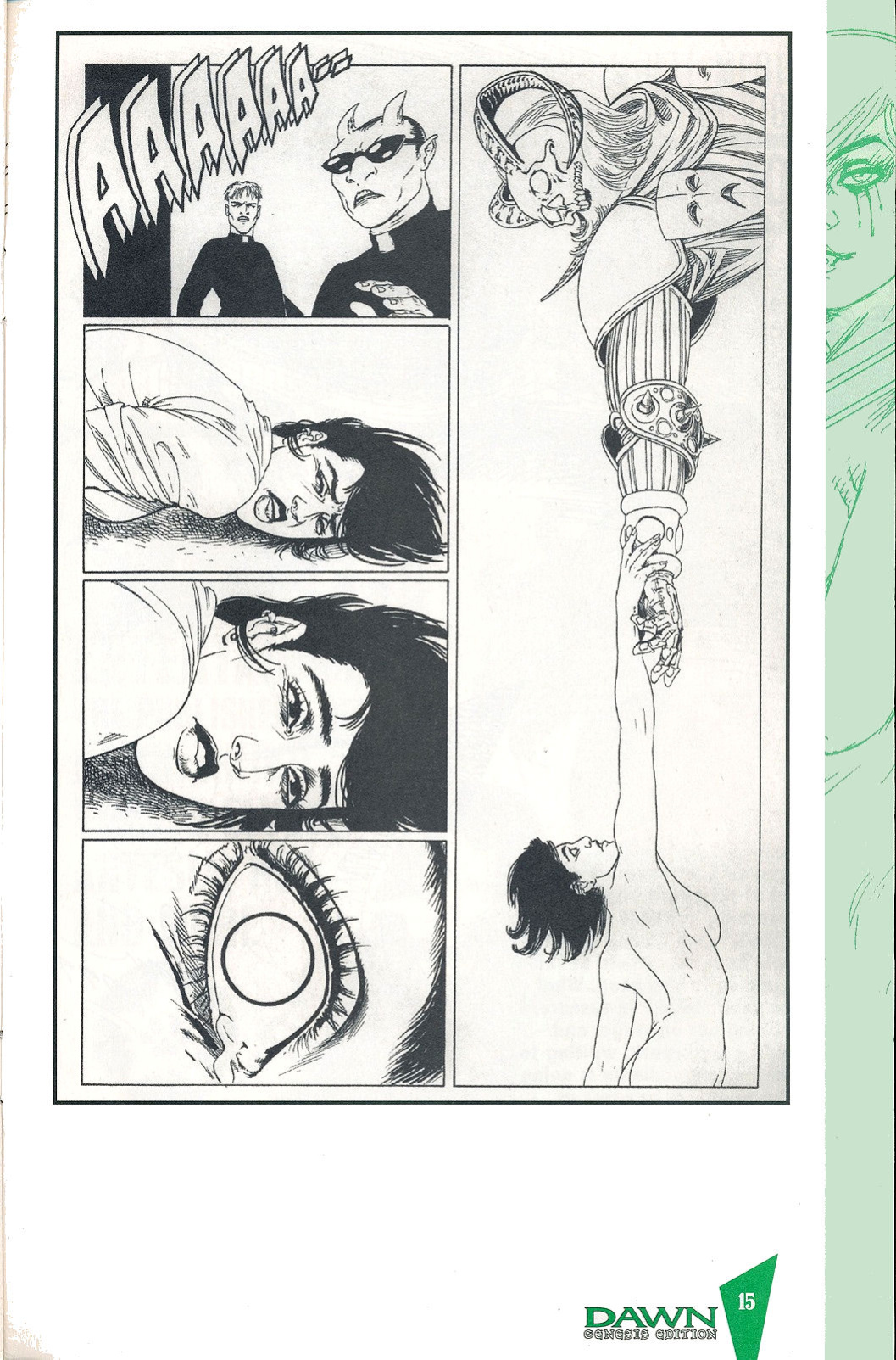 J. MICHAEL LINSNER - 1999 DAWN GENESIS EDITION SKETCHBOOK