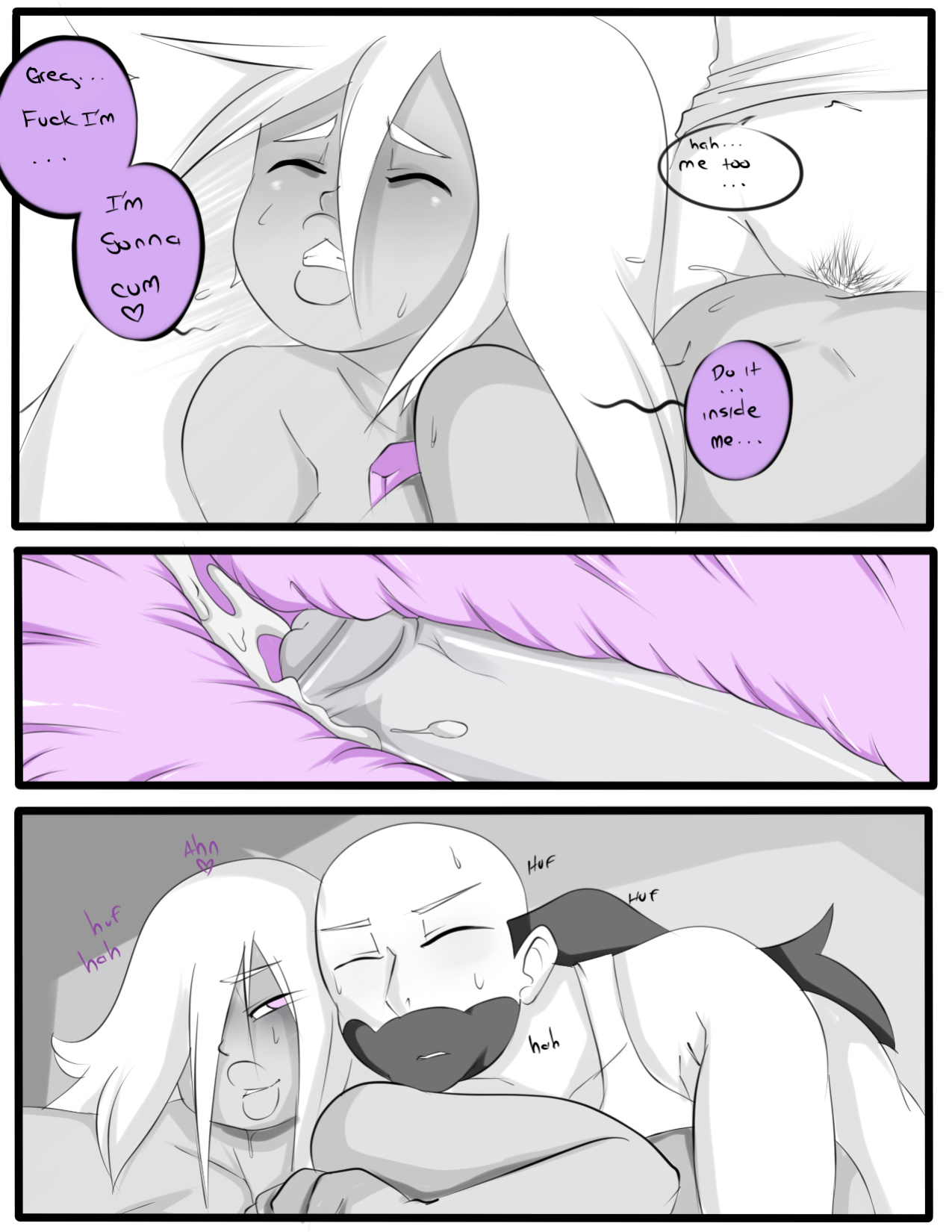 [Inuyuru] Amethyst's drinking problem (steven universe)