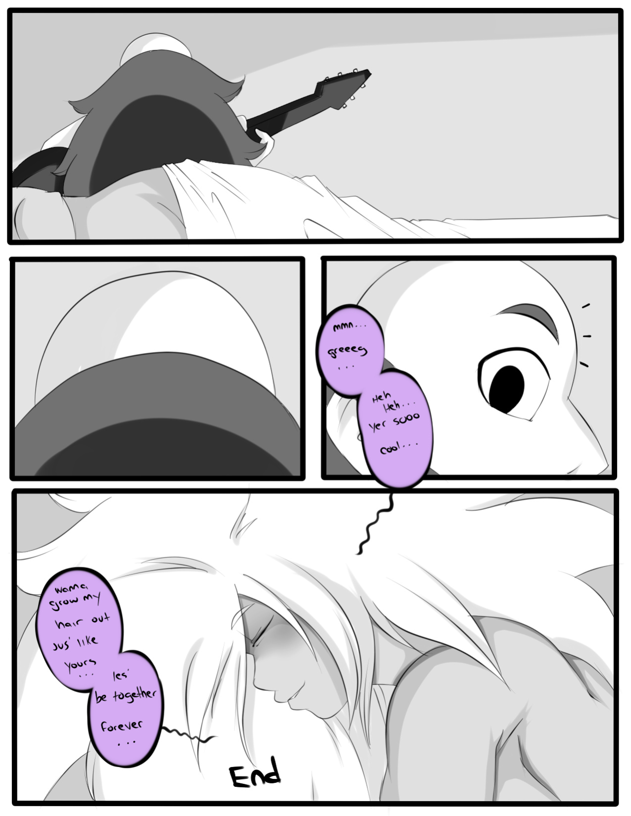 [Inuyuru] Amethyst's drinking problem (steven universe)