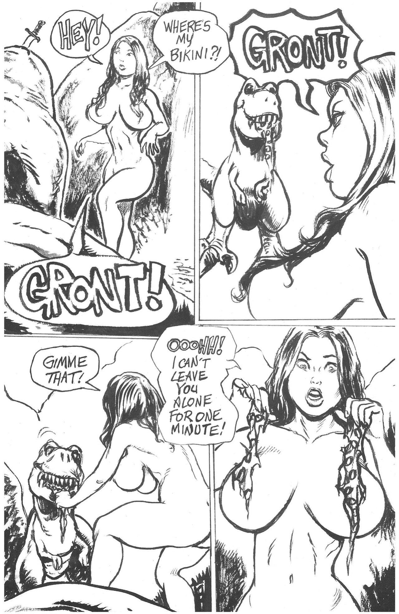 [Budd Root] Cavewoman: My Little Dino