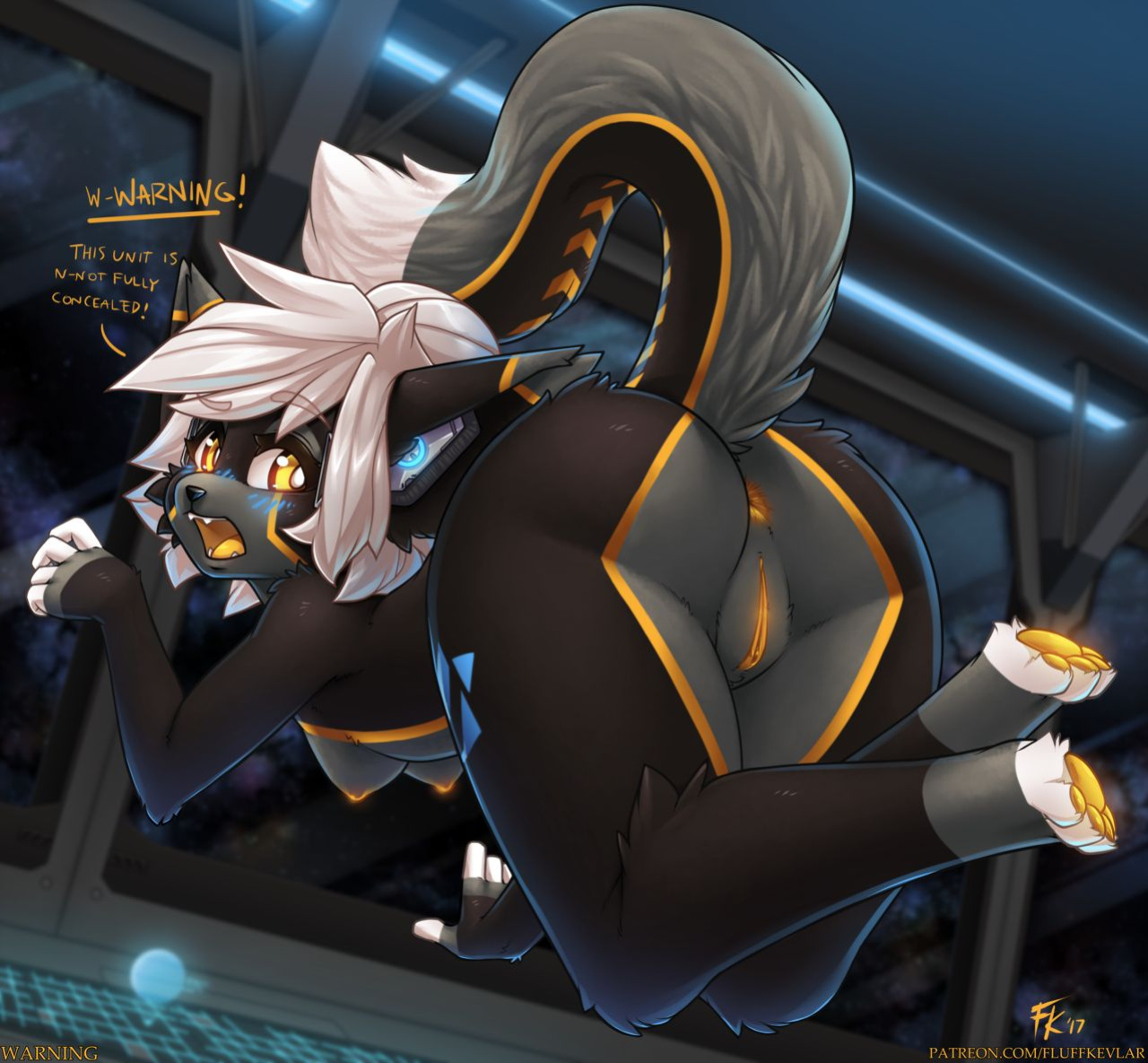 [Fluff-Kevlar] Warning Gravity