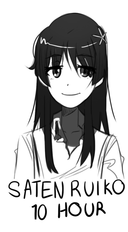 [Polyle] Commission - Saten 10 Hour (Toaru Kagaku no Railgun)