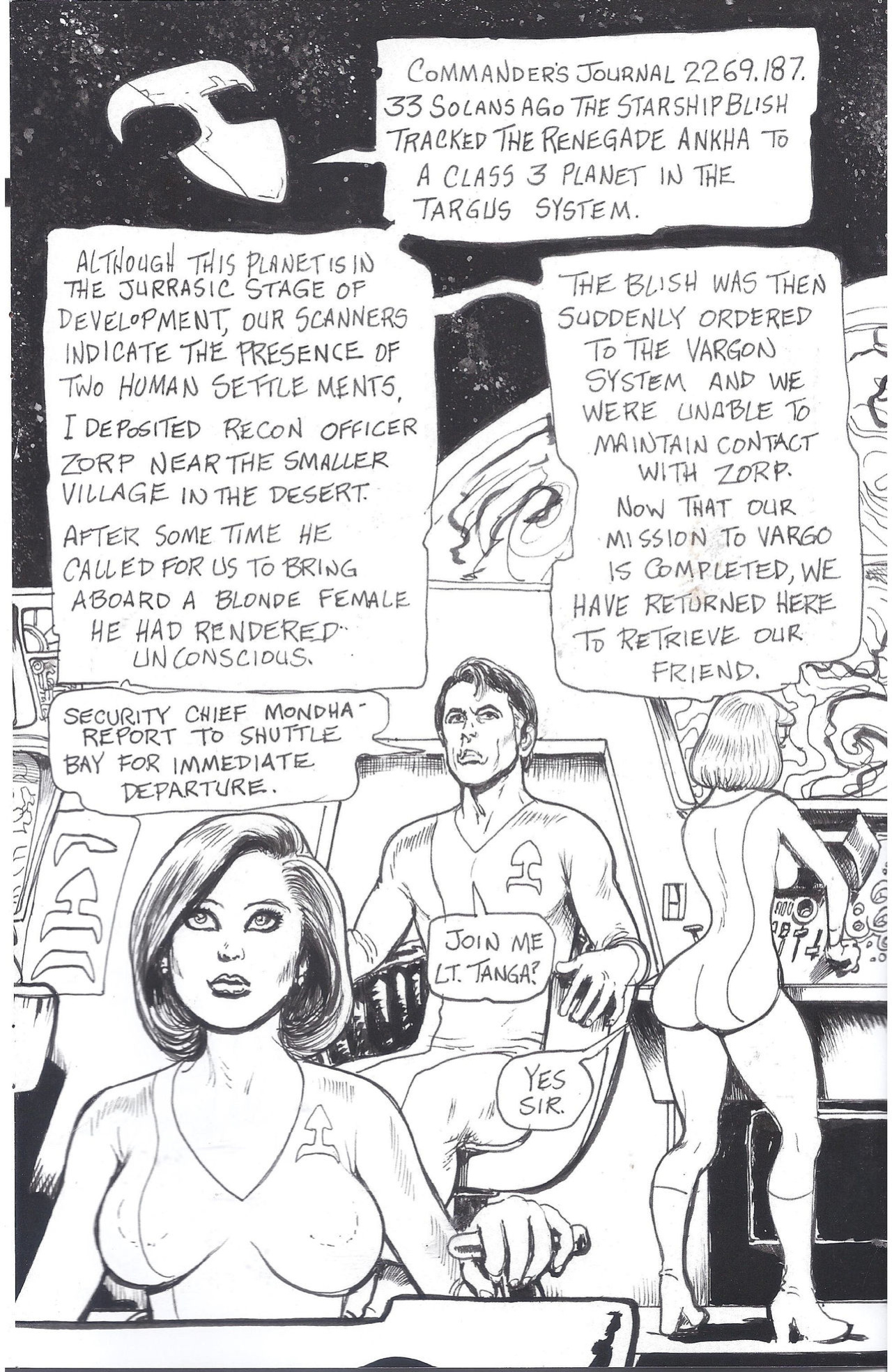 [Budd Root] Cavewoman: Starship Blish 1