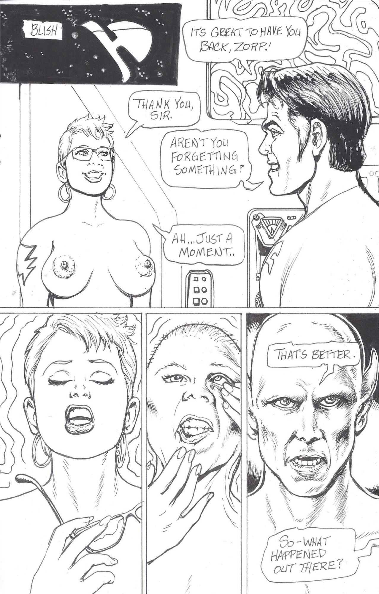[Budd Root] Cavewoman: Starship Blish 1