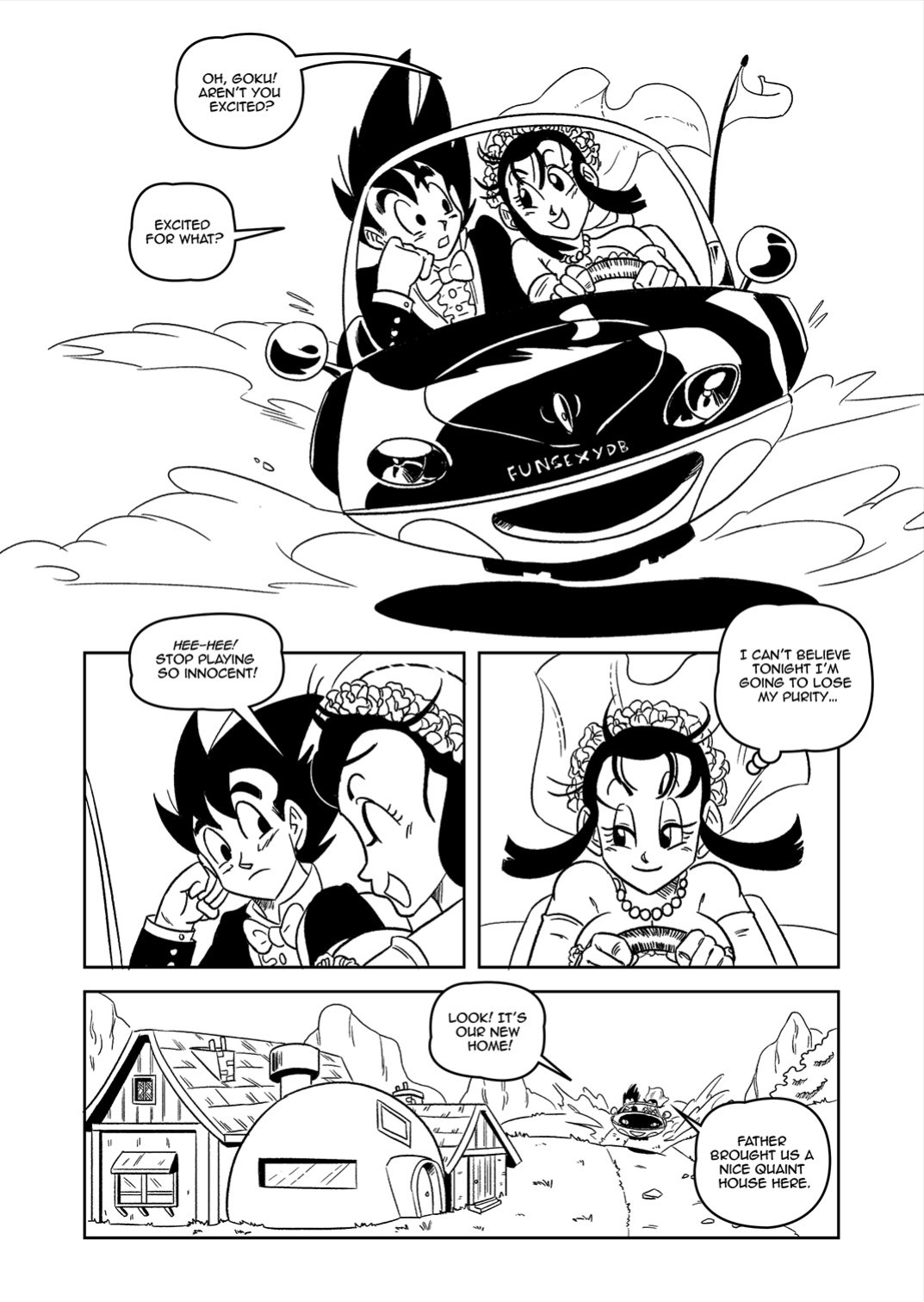 [Funsexydragonball] Wedding Night (Dragon Ball)