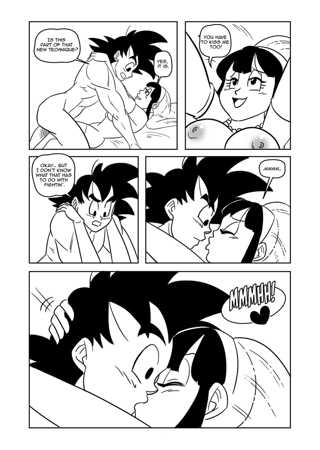 [Funsexydragonball] Wedding Night (Dragon Ball)