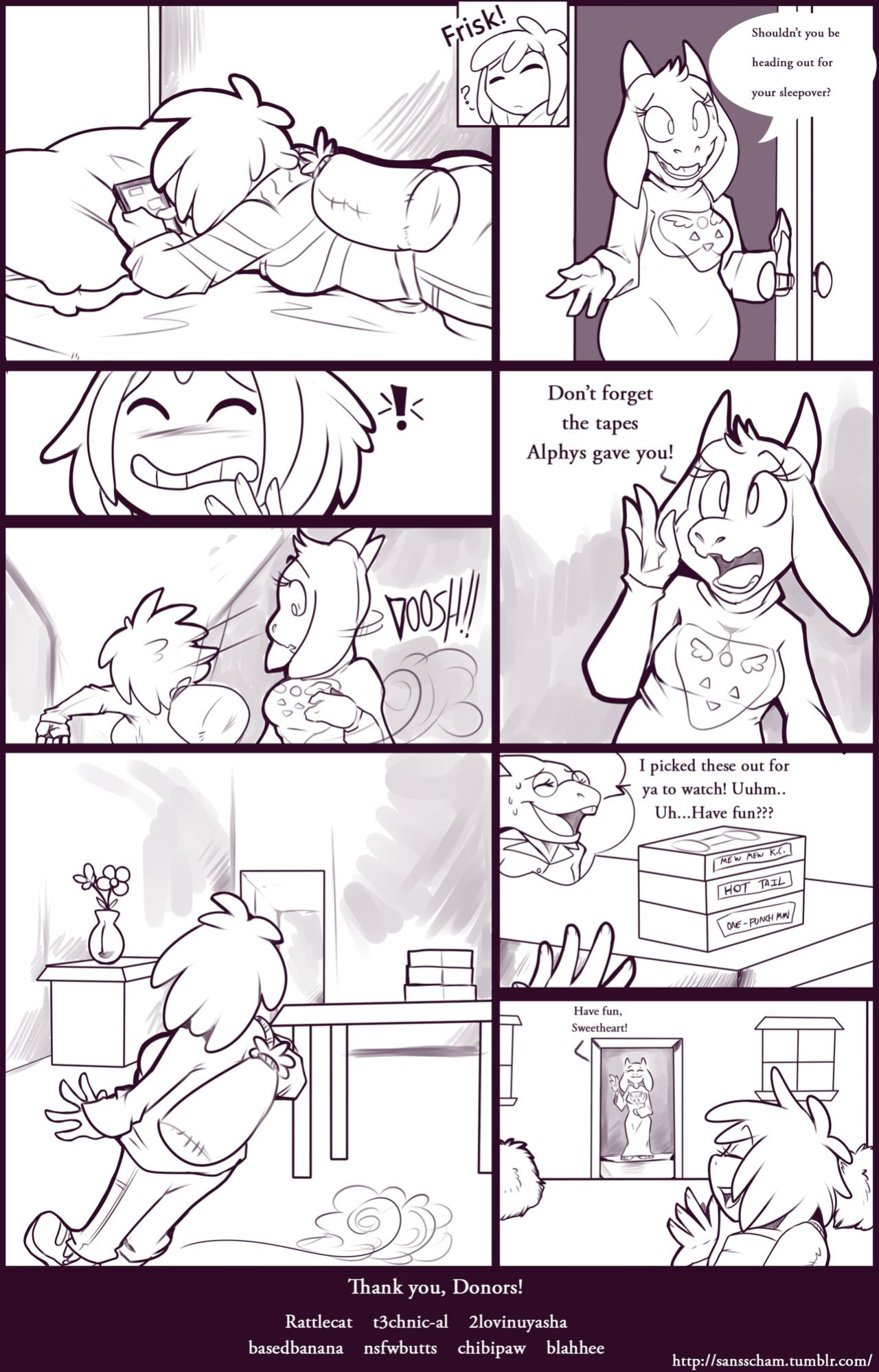 [Kayla-Na] Movie Night (Undertale)