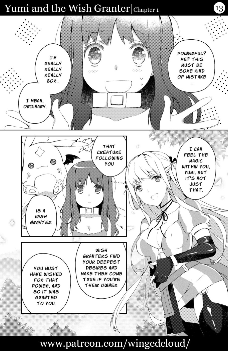 [Winged Cloud] Yumi and the Wishgranter - Chapter 1