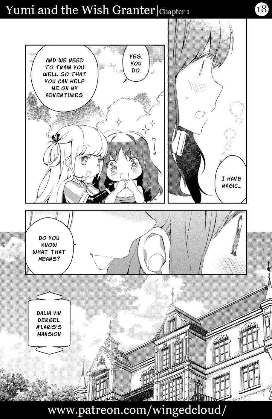 [Winged Cloud] Yumi and the Wishgranter - Chapter 1