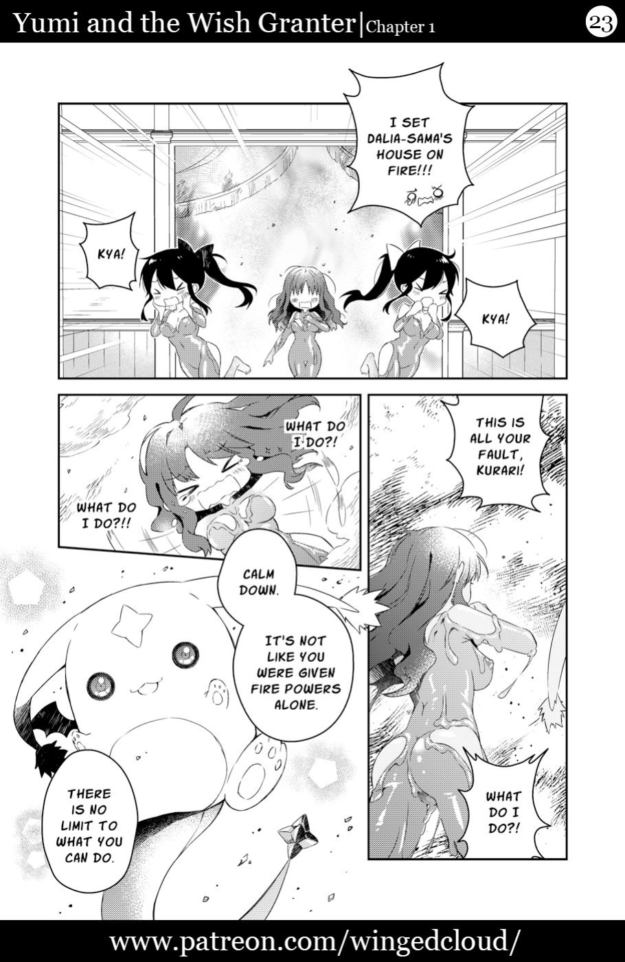 [Winged Cloud] Yumi and the Wishgranter - Chapter 1