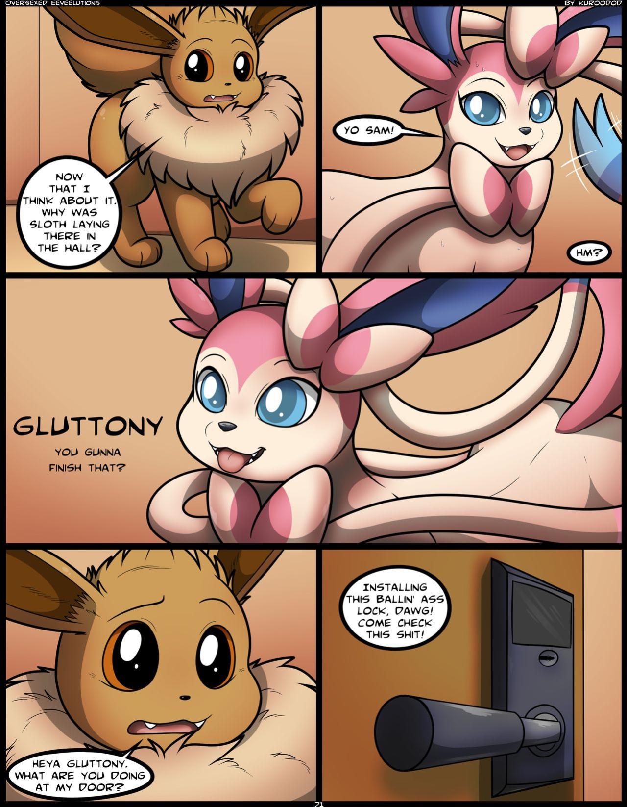 [Kuroodod] Oversexed Eeveelutions Vol. 2 (Pokémon)