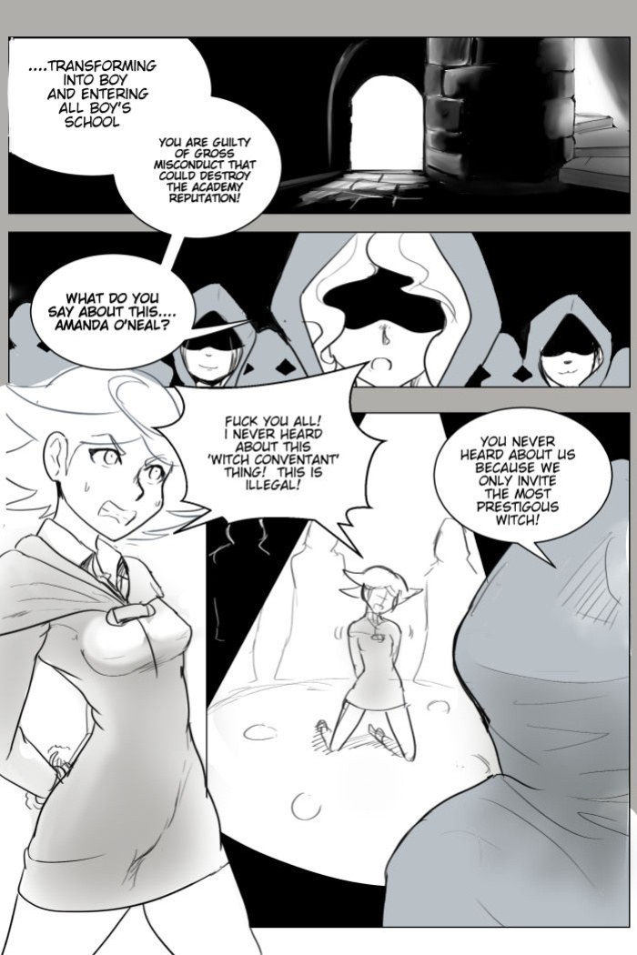 [Okamisaga] Little Bitch Academy (Little Witch Academia)