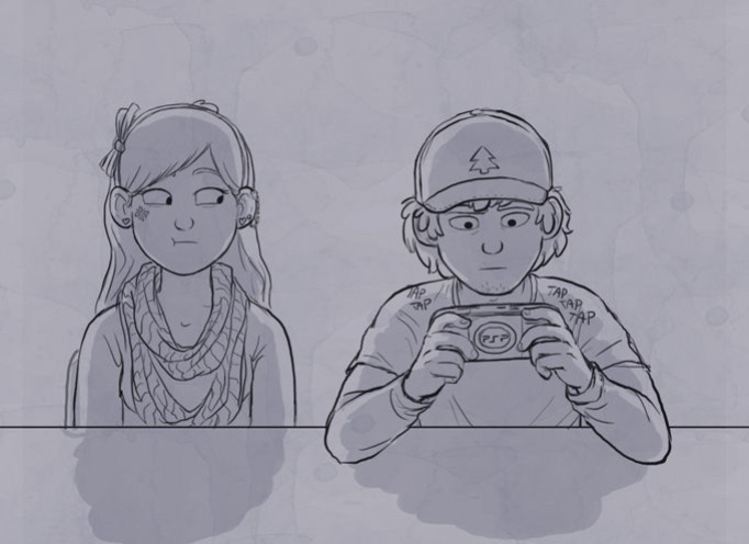 Double Pines art